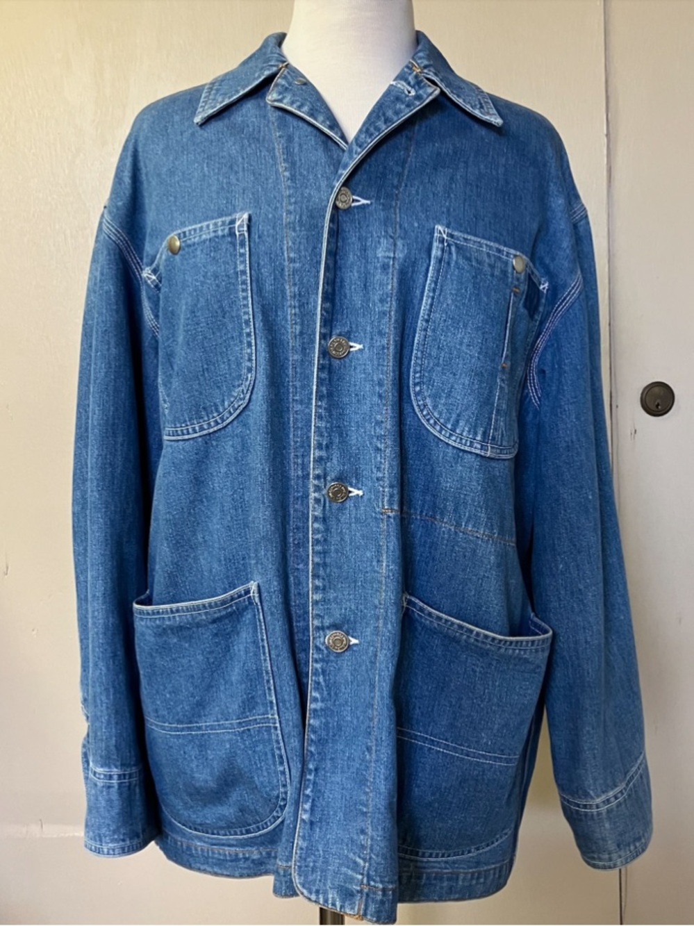 Vintage Ralph Lauren Country Denim Chore Coat / Barn Jacket